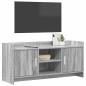Preview: TV-Schränk 102 x 33 x 47 cm Grau Sonoma Holzwerkstoff