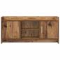 Preview: TV-Schränk 102 x 33 x 47 cm Altholz Holzwerkstoff
