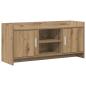 Preview: TV-Schränk 102 x 33 x 47 cm Artisan-Eiche Holzwerkstoff