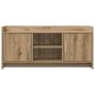 Preview: TV-Schränk 102 x 33 x 47 cm Artisan-Eiche Holzwerkstoff