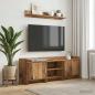 Preview: ARDEBO.de - TV-Schränk 130 x 33 x 47 cm Altholz Holzwerkstoff