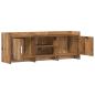 Preview: TV-Schränk 130 x 33 x 47 cm Altholz Holzwerkstoff