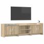 Preview: TV-Schränk 168 x 33 x 47 cm Sonoma-Eiche Holzwerkstoff