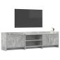 Preview: TV-Schränk 168 x 33 x 47 cm Betongrau Holzwerkstoff