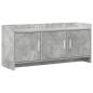 Preview: TV-Schränk 102 x 33 x 47 cm Betongrau Holzwerkstoff