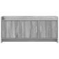 Preview: TV-Schränk 102 x 33 x 47 cm Grau Sonoma Holzwerkstoff