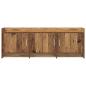 Preview: TV-Schränk 130 x 33 x 47 cm Altholz Holzwerkstoff