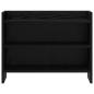 Preview: TV-Schränk 60 x 33 x 47 cm Schwarze Eiche Holzwerkstoff
