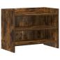 Preview: TV-Schränk 60 x 33 x 47 cm Geräucherte Eiche Holzwerkstoff