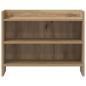 Preview: TV-Schränk 60 x 33 x 47 cm Artisan-Eiche Holzwerkstoff