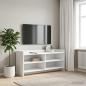 Preview: ARDEBO.de - TV-Schränk 100 x 33 x 47 cm Weiß Holzwerkstoff