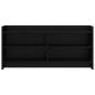 Preview: TV-Schränk 100 x 33 x 47 cm Schwarze Eiche Holzwerkstoff