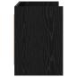 Preview: TV-Schränk 100 x 33 x 47 cm Schwarze Eiche Holzwerkstoff