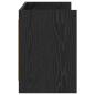 Preview: TV-Schränk 135 x 33 x 47 cm Schwarze Eiche Holzwerkstoff