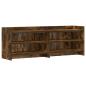 Preview: TV-Schränk 135 x 33 x 47 cm Geräucherte Eiche Holzwerkstoff