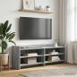 Preview: ARDEBO.de - TV-Schränk 135 x 33 x 47 cm Grau Sonoma Holzwerkstoff