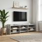 Preview: ARDEBO.de - TV-Schränk 168 x 33 x 47 cm Betongrau Holzwerkstoff