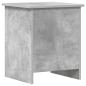 Preview: Aufbewahrungstruhe Betongrau 40 x 40 x 50 cm Holzwerkstoff