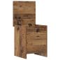 Preview: Aufbewahrungstruhe Altholz 40 x 40 x 50 cm Holzwerkstoff