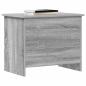 Preview: Aufbewahrungstruhe Grau Sonoma 60 x 40 x 50 cm Holzwerkstoff
