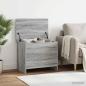 Preview: Aufbewahrungstruhe Grau Sonoma 60 x 40 x 50 cm Holzwerkstoff