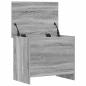 Preview: Aufbewahrungstruhe Grau Sonoma 60 x 40 x 50 cm Holzwerkstoff