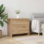 Preview: ARDEBO.de - Aufbewahrungstruhe Artisan-Eiche 60 x 40 x 50 cm Holzwerkstoff
