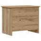 Preview: Aufbewahrungstruhe Artisan-Eiche 60 x 40 x 50 cm Holzwerkstoff