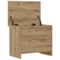 Preview: Aufbewahrungstruhe Artisan-Eiche 60 x 40 x 50 cm Holzwerkstoff