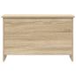 Preview: Aufbewahrungstruhe Sonoma-Eiche 80 x 40 x 50 cm Holzwerkstoff