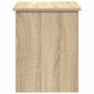 Preview: Aufbewahrungstruhe Sonoma-Eiche 80 x 40 x 50 cm Holzwerkstoff
