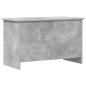 Preview: Aufbewahrungstruhe Betongrau 80 x 40 x 50 cm Holzwerkstoff