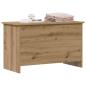Preview: Aufbewahrungstruhe Artisan-Eiche 80 x 40 x 50 cm Holzwerkstoff