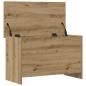 Preview: Aufbewahrungstruhe Artisan-Eiche 80 x 40 x 50 cm Holzwerkstoff
