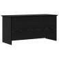 Preview: Aufbewahrungstruhe mit Speicher Schwarze Eiche 100 x 40 x 50 cm