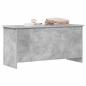 Preview: Aufbewahrungstruhe Betongrau 100 x 40 x 50 cm Holzwerkstoff