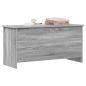 Preview: Aufbewahrungstruhe Grau Sonoma 100 x 40 x 50 cm Holzwerkstoff