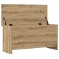 Preview: Aufbewahrungstruhe Artisan-Eiche 100 x 40 x 50 cm Holzwerkstoff