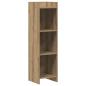 Preview: B?cherregal 3 Ebenen 30 x 30 x 111 cm Holzwerkstoff