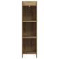 Preview: B?cherregal 3 Ebenen 30 x 30 x 111 cm Holzwerkstoff