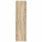 Preview: Bücherregal Sonoma-Eiche 59 x 30 x 111 cm Holzwerkstoff