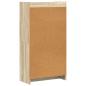 Preview: Bücherregal Sonoma-Eiche 59 x 30 x 111 cm Holzwerkstoff