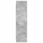 Preview: Bücherregal Beton Grau 59 x 30 x 111 cm Holzwerkstoff