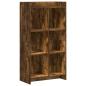 Preview: Bücherregal Geräucherte Eiche 59 x 30 x 111 cm Holzwerkstoff