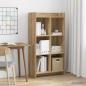 Preview: ARDEBO.de - B?cherregal 6 Ebenen 59 x 30 x 111 cm Holzwerkstoff