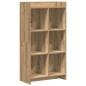 Preview: B?cherregal 6 Ebenen 59 x 30 x 111 cm Holzwerkstoff