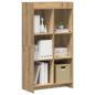 Preview: B?cherregal 6 Ebenen 59 x 30 x 111 cm Holzwerkstoff