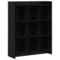 Preview: B?cherregal Schwarze Eiche 87,5 x 30 x 111 cm Holzwerkstoff