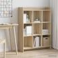 Preview: ARDEBO.de - Bücherregal Sonoma-Eiche 87,5 x 30 x 111 cm Holzwerkstoff