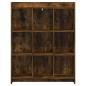 Preview: Bücherregal Geräucherte Eiche 87,5 x 30 x 111 cm Holzwerkstoff